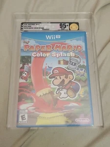 Paper Mario: Color Splash Nintendo Wii U VGA 95+ MINT UNCIRCULATED Gold - Picture 1 of 6
