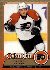 2008-09 O-Pee-Chee Flyers Hockey Card #398 Daniel Briere