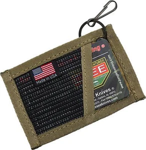ESEE Desert Tan Card Holder Made To Fit Survival Navigation Cards CARD-HOLDER-DT - Picture 1 of 1