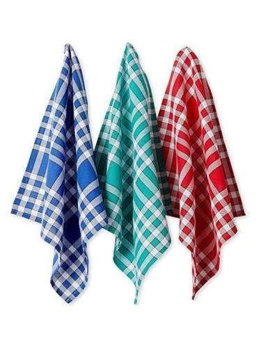 Lot 6 ou 12 serviettes de table Normandes - Tradition - 100% Coton 45X45 cm - Immagine 1 di 1