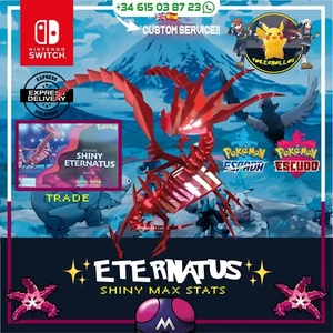 ✨ ETERNATUS EVENTO LEGAL shiny 6 iv ' s ✨ |  pokemon 🗡️ espada | escudo 🛡 - Imagen 1 de 4
