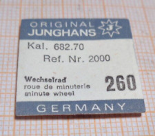 Junghans J 689.70 Wecker Wechselrad neuwertig ältere Lagerware