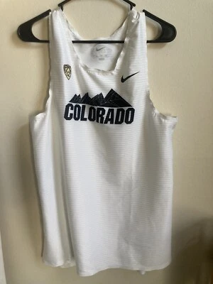 New! Nike Track & Field Team Issued PAC12 Authentic CU Buffs Jersey Women’s XL - Image 1 of 4