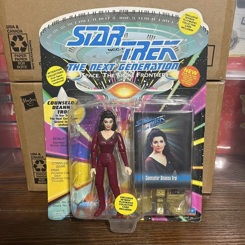 Playmates Star Trek The Next Generation Counselor Deanna Troi Cover