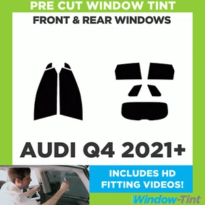 For Audi Q4 2021+ Full Pre Cut Window Tint Kit Front & Rear Car Tinting Film - Picture 1 of 9
