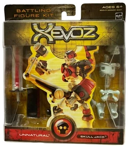 Xevoz Battling Figure Kit Unnatural Skull Jack BRAND NEW SEALED 2004 SkullJack - Picture 1 of 6