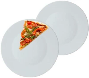 2 platos de pizza 33 cm plato de pastel redondo - Imagen 1 de 2