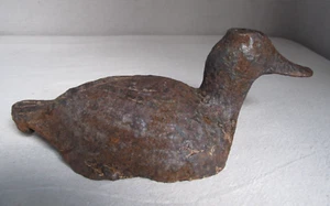 Vintage Cast Iron Duck Lawn Sprinkler Rusty as is - Picture 1 of 8