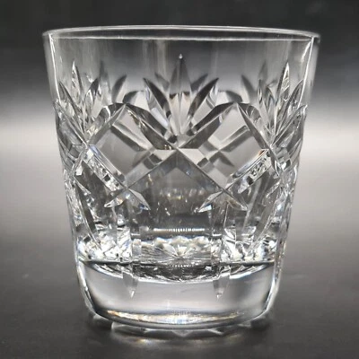 Royal Doulton Lead Crystal Prince Charles Pattern Whisky Tumbler 150ml Cut Glass - Image 1 of 4