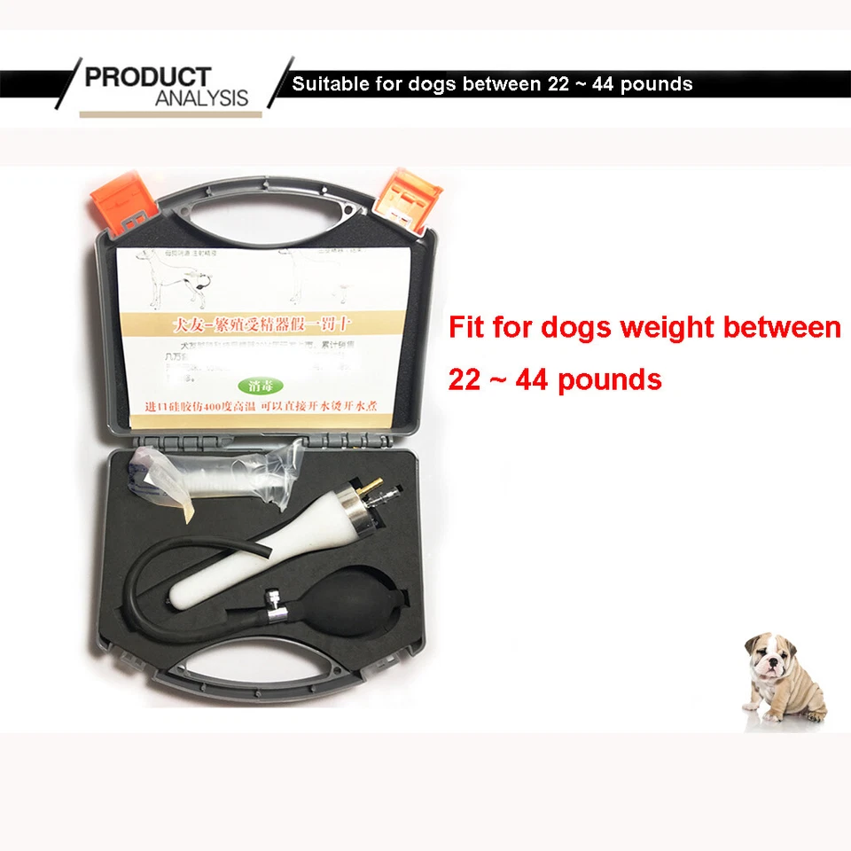 Dog Artificial Insemina Syringe Infusion Imitation Kit Dogs Natural Mating Tool - Image 1 of 4