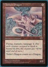 Teeka's Dragon Mirage NM Artifact Rare MAGIC MTG CARD (ID# 243921) ABUGames