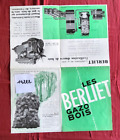N°19222 / Berliet Les Gazobois / Dépliant De La Gamme 12-1940