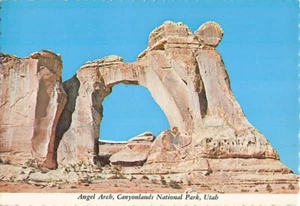 Postkarte UT: Angel Arch, Canyonlands National Park, Utah, 1950er, unverpostet - Bild 1 von 2