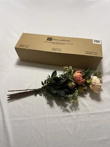 Home Interiors #40094 Art. Spring Flower Bouquet /w Leaves Vintage New Old Stock - Picture 1 of 4