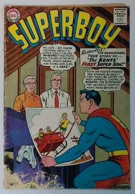SUPERBOY #108 (DC 1963) SILVER AGE! EST~GOOD+(2.5)GRADE, THE KENTS’ FIRST SUPER! - Image 1 of 4
