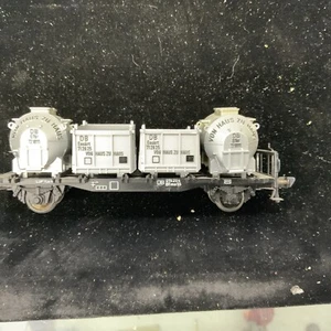 Fleischmann DB container carrier car HO - Picture 1 of 3
