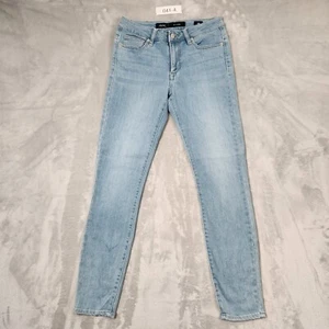 RIDERS BY LEE WOMENS JEANS SIZE 10 MID VEGAS SKINNY STRETCH BLUE DENIM - Picture 1 of 13
