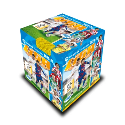 ¡Paquete de 50 pegatinas Panini La Liga 2020-21 caja total de 300 pegatinas! Foto 1 de 2