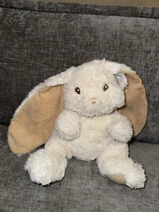 Aurora Bunny Rabbit Plush White Cream Floppy Ears Feet - Picture 1 of 6