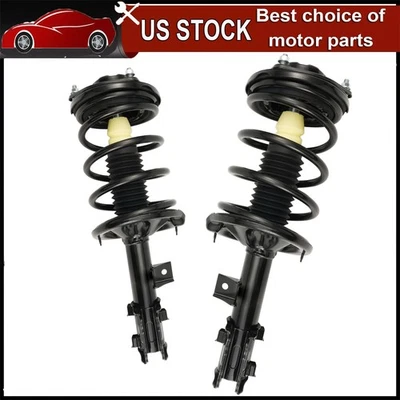 Pair Front L-R Complete Strut-Coil Spring Assembly Fit For 2007-2010 Kia Rondo Foto 1 de 4