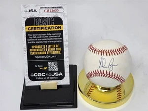 NOLAN RYAN signed OAL baseball JSA COA RANGERS ASTROS ANGELS - Picture 1 of 6