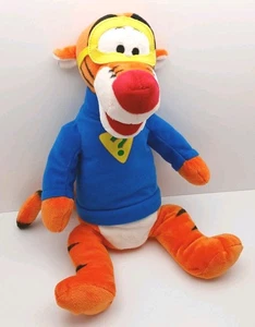 Disney Winnie the Pooh Tigger Super Sleuth 16" Plush BeanBag Stuffed Animal Toy - Picture 1 of 7