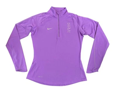 Nike Dri-Fit Mujer Camisa Manga Larga Talla M Cuarto Cremallera Correr Atlética Ejército de Estados Unidos Foto 1 de 4