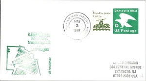 USAir Primer Vuelo Indianápolis Indiana Airport - Las Vegas Nevada - 1988 - Imagen 1 de 2