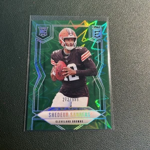 2025 Panini Donruss Elite Shedeur Sanders  Green Status Explosion RC /999 #112 - Bild 1 von 2