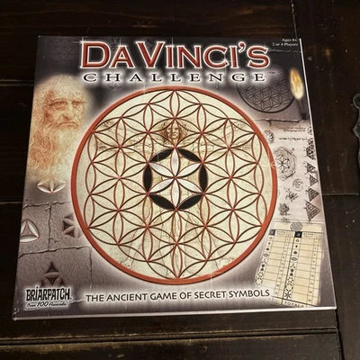 DAVINCI’S CHALLENGE Ancient Board Game Of Secret Symbols 8+ 2-4 Player - Image 1 of 4