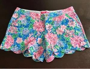 Neu mit Etikett Lilly Pulitzer Buttercup Strickshorts Größe 8 Frühling in Ihrem Schritt - Bild 1 von 2