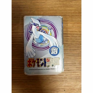 Pokemon Lugia Silver Playing Cards 1996 54 Poker Deck W/Box Japanese Rare - Picture 1 of 6