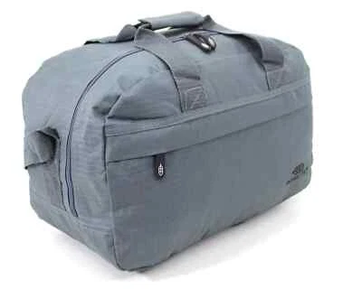 Ryanair EasyJet Under Seat 40x25x20cm Cabin Holdall Hand Luggage Carry Bag Grey - Image 1 of 3