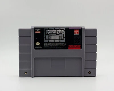 RoboCop Versus The Terminator (SNES, 1993) Cartridge Only - Image 1 of 4
