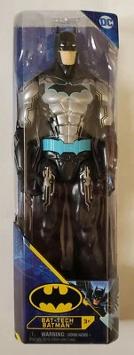 Экшн-фигурка DC Comics Batman Bat-Tech игрушка серая черная новая! - Изображение 1 из 3