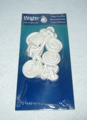 Райт - лягушка застежки - белый - большой размер - новый - Изображение 1 из 2