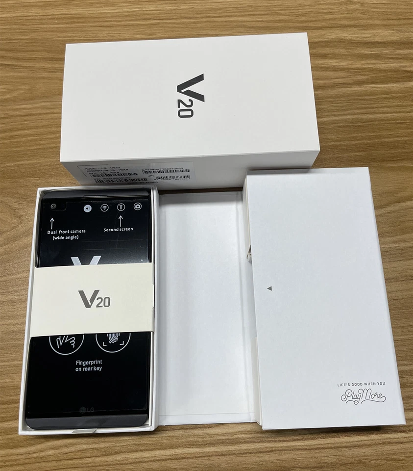LG V20 H990DS Dual SIM Unlocked 64GB + 4GB Fingerprint 4G Smartphone- New Sealed - Image 1 of 4