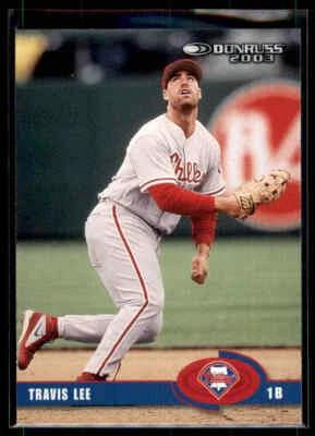 2003 Donruss Travis Lee #353 Philadelphia Phillies - Image 1 of 2