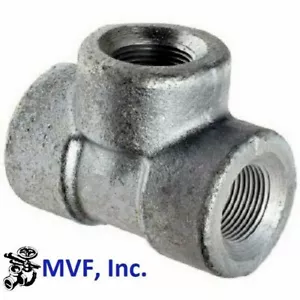 3/4" 3000# Threaded (NPT) Tee Forged Steel A105 Pipe Fitting FS030521 - Picture 1 of 5