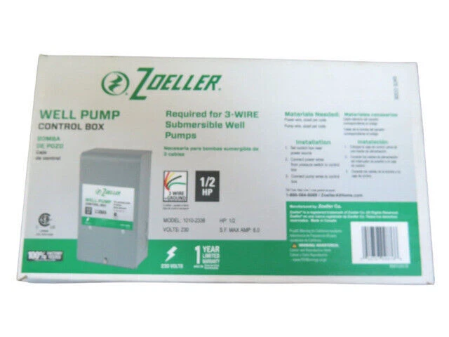 Zoeller 1010-2336 Well Pump Control - SW1223A