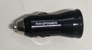 RAVPower RP-CC01 2-Port USB Car Charger DC 12V 5V 3.1A 2.1A charging cigarette
