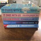 Colleen Hoover books- Lot Of 5 All Paperback - NICE!