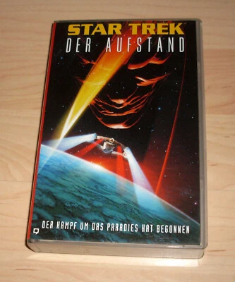VHS Film - Star Trek - Der Aufstand - Videokassette - Bild 1 von 2