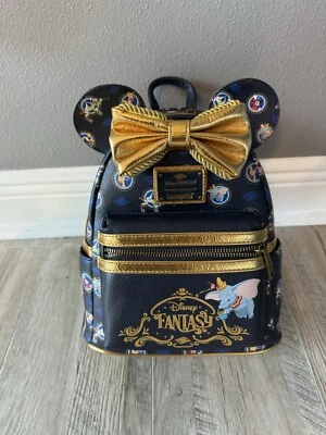 Mochila Disney Cruise Line FANTASY Loungefly Mini Dumbo Nueva con Etiquetas Foto 1 de 4