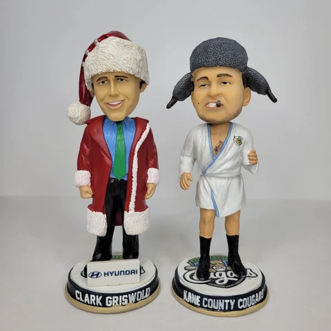 KANE COUNTY COUGARS COUSIN EDDIE  CLARK GRISWOLD CHRISTMAS VACATION BOBBLE HEAD Cover