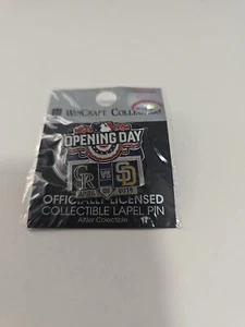 Colorado Rockies 2016 Opening Day Lapel Pin RARE BALLPARK EXCLUSIVE PADRES - Picture 1 of 1