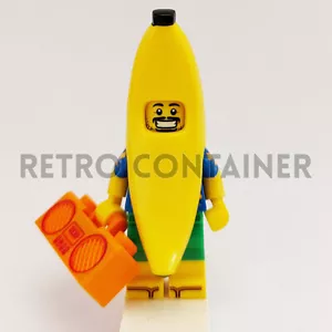 LEGO Minifigures - 1x col330 - Seasonal Banana Man - Collectibles Omino Minifig - Imagen 1 de 1