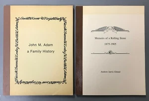 [Texana]   Pair of Self Published Personal/Family Histories    1983 - 1990  - Imagen 1 de 9