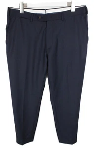SUITSUPPLY Brescia Hose Herren UK 36S reine Wolle S110 Slim Fit Plissee Reißverschluss - Bild 1 von 7