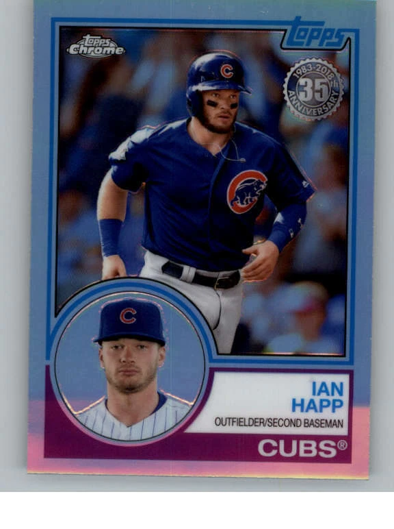 2018 Topps Chrome '83 Topps Refractors #83T3 Ian Happ (ref 145487) - Image 1 of 2